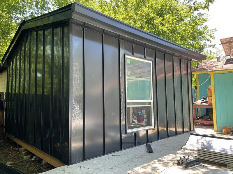 Black standing seam metal wall panels for Roof Inspection in Eatonton